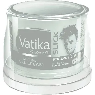 Vatika Hair Cream Gel Slick Strong Hold 250 Ml