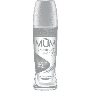 Mum Deodorant Roll On Unscented 75 Ml