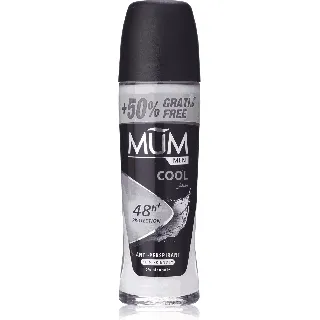 Mum Roll On Deodorant For Men Cool Black 75 Ml