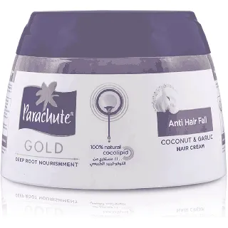 Parachute Hair Cream Deep Nourishment Coconut And Garlic Anti Hair Fall 140 Ml Pink