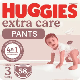 Huggies Baby Diapers Pants Extra Care (3) 58*2C
