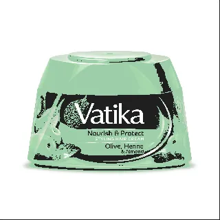 Vatika Hair Cream Henna - Almond And Cactus 210 Ml