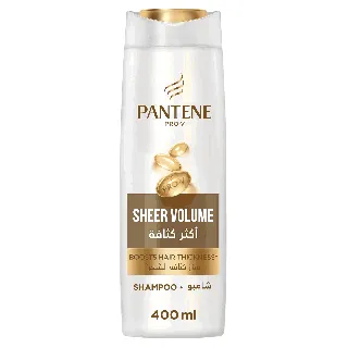 Pantene Hair Shampoo Sheer Volume 375/390 Ml