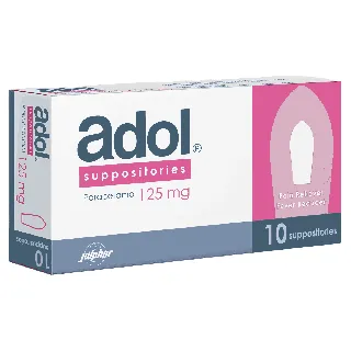 ADOL 125 MG SUPPOSITORY 10P