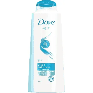 Dove Hair Shampoo Daily Care Normal Hair 2*1 700 Ml 600/700