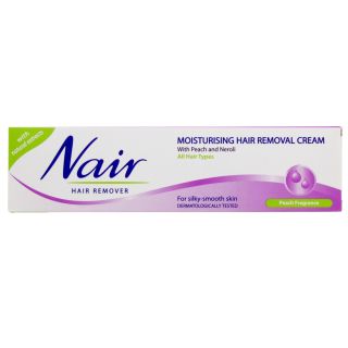 NAIR HAIR REMOVAL CREAM WITH BABY OIL PEACH AND NEROLI 110 ML
