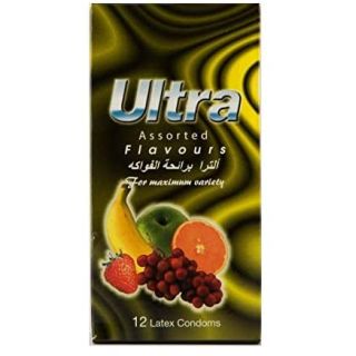 ULTRA CONDOM FLAVOURS 12P