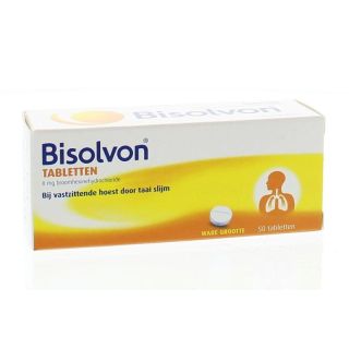 BISOLVON 8 MG TABLET 20P