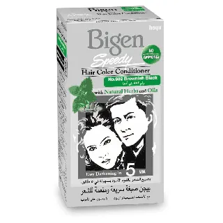 Bigen Hair Color Conditioner With Natural Herbs Brown Black 882