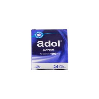 ADOL 500 MG CAPLET 24P