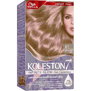 Koleston Hair Color Kit Light Ash Blonde 8/1