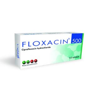 FLOXACIN 500 MG TAB 10 P