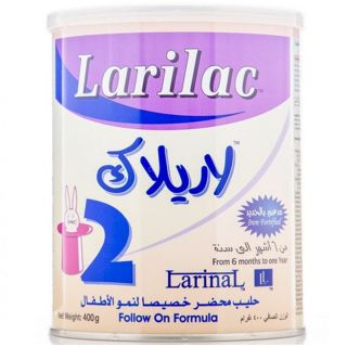 LARILAC BABY MILK POWDER (2) 400 GM 24 C