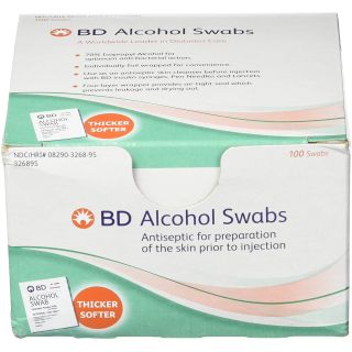 ALCOHOL SWABS 100 P
