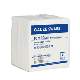 GAUZE PIECES 10 CM