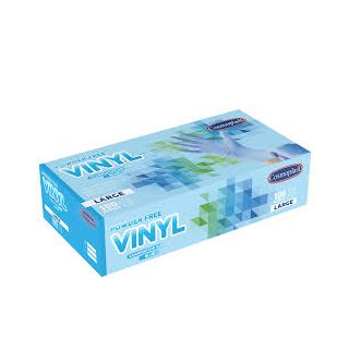 VINYLE GLOVES POWDER FREE LARGE SIZE 100P