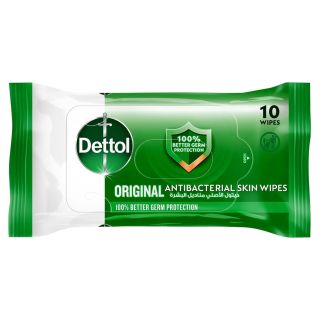 Dettol Wet Wipes Antiseptic 10 Pcs