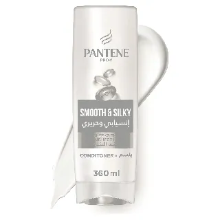 Pantene Hair Conditioner Smooth And Silky 375/360 Ml