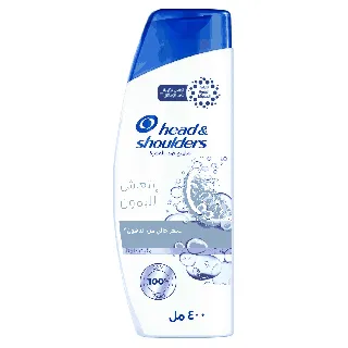 Head & Shoulders Hair Shampoo Natural Fresh Oily Hair 350/390 Ml