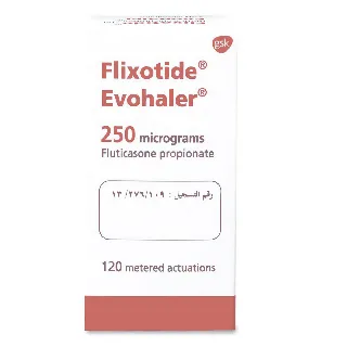 FLIXOTIDE 250 MCG EVOHALER 120PUFF