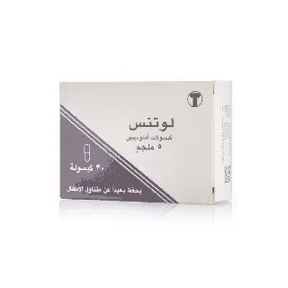 LOTENSE 5 MG CAP 30P