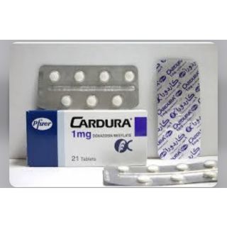 CARDURA 1 MG TABLET 20P