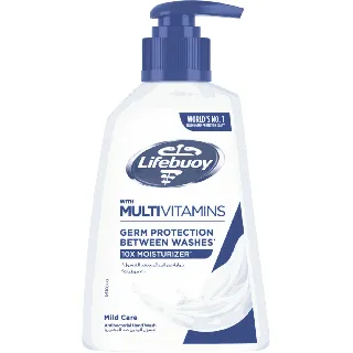 Lifebouy Hand Wash Mild Care Blue 200 Ml