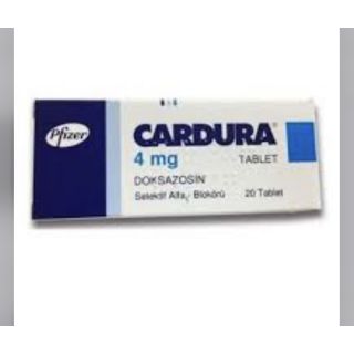 CARDURA 4 MG TABLET 20P