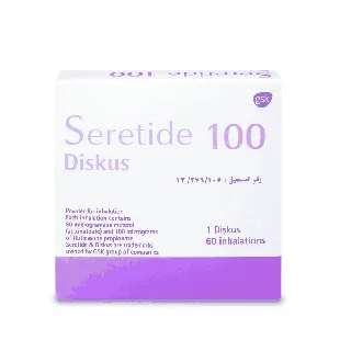 SERETIDE 100 MCG DISKUS 60 P