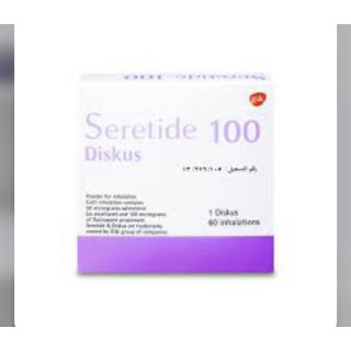SERETIDE 100 MCG DISKUS 60 P