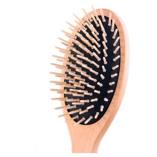 Rose Aroma Hair Brush Wooden 4718