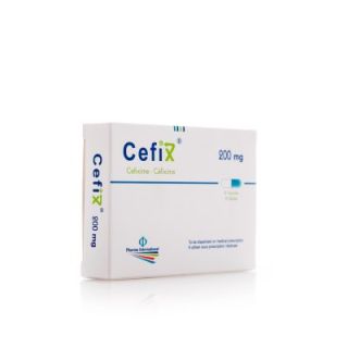 CEFIX 200 MG CAPSULE 8P