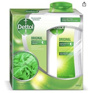 DETTOL SHOWER GEL ORIGINAL 250/300 ML WITH LOOF