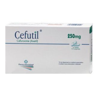 CEFUTIL 250 MG TABLET 10P