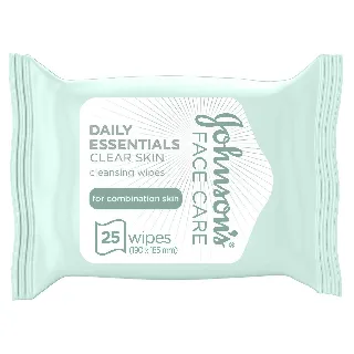 Johnson Make Up Cleansing Wipes Oily Skin 25 P