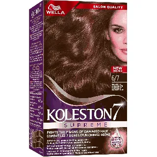Koleston Hair Color Kit Chocolate Brown 6/7