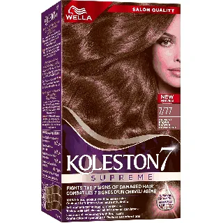 Koleston Hair Color Kit Seductive Brown 7/77