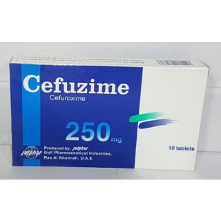 CEFUZIME 250 MG TABLET 10P