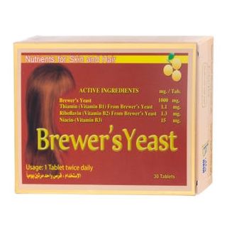 BREWER S YEAST 1000MG TABLET 30P