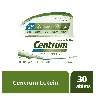 CENTRUM WITH LUTIN TABLET 30P