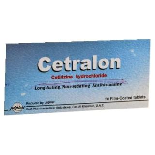 CETRALON 10 MG TABLET 10 P