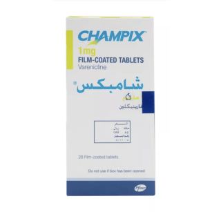 CHAMPIX 1 MG TABLET 28P