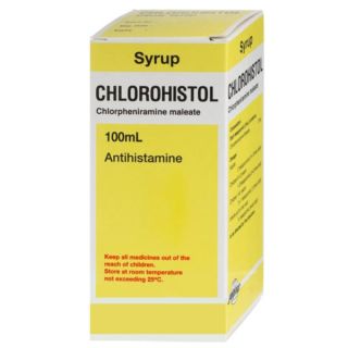 CHLOROHISTOL 2 MG/5ML SYRUP 100 ML