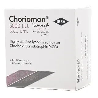 CHORIOMON 5000 IU VIAL 3P REF