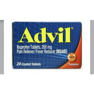 ADVIL 200 MG TABLET 24P