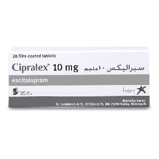 CIPRALEX 10 MG TABLET 28P