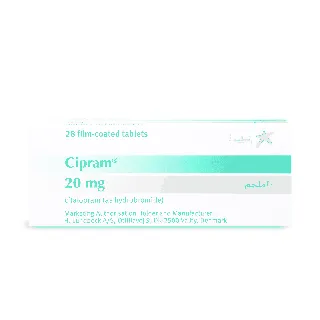 CIPRAM 20 MG TABLET 28P
