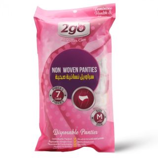 MONTHY PERIOD DAILY DISPOSABLE PANTS SIZE M 7 P