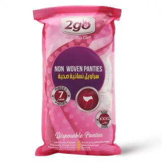 MONTHLY PERIOD DAILY DISPOSABLE PANTS SIZE XXXL 7 P