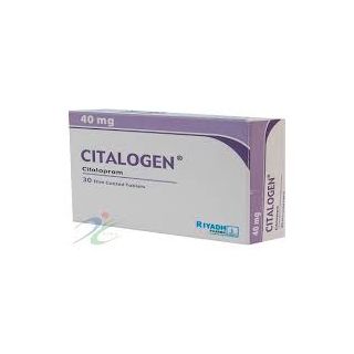 CITALOGEN 40 MG TABLET 30P